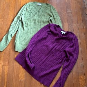 Ann Taylor loft sweaters